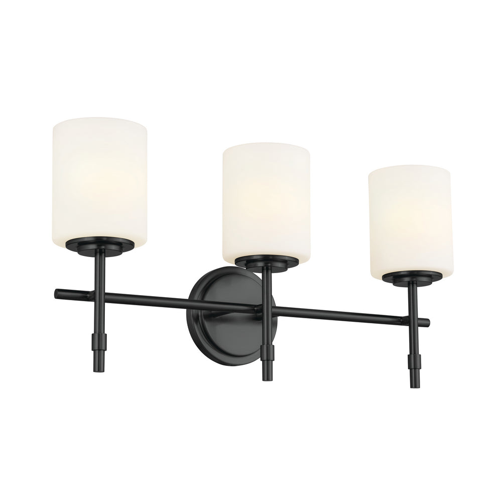Kichler Canada - Three Light Bath - Ali - Black- Union Lighting Luminaires Decor