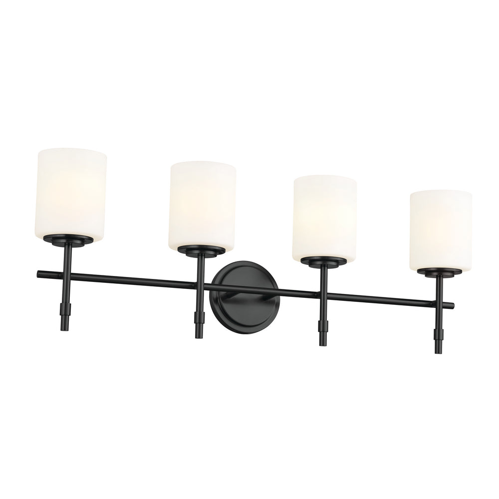 Kichler Canada - Four Light Bath - Ali - Black- Union Lighting Luminaires Decor