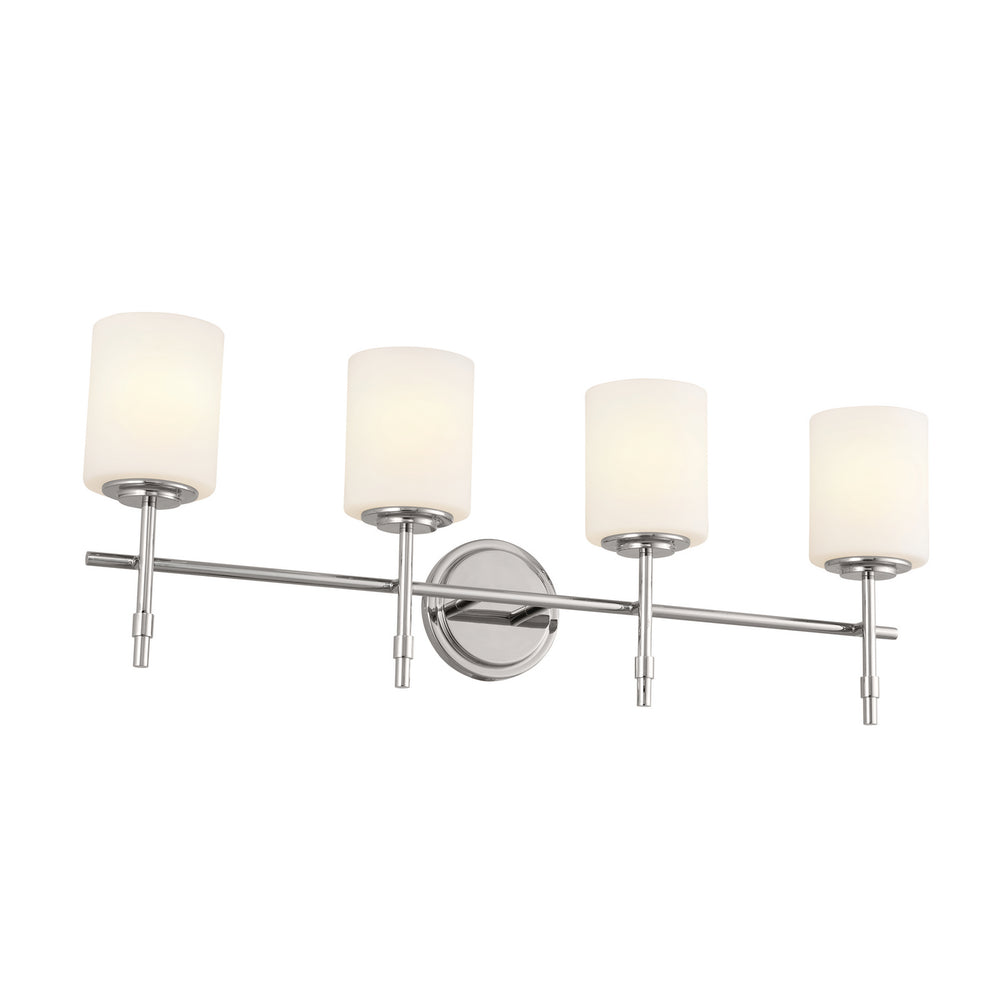 Kichler Canada - Four Light Bath - Ali - Polished Nickel- Union Lighting Luminaires Decor