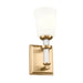 Kichler Canada - One Light Wall Sconce - Rosalind - Brushed Natural Brass- Union Lighting Luminaires Decor