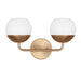 Visual Comfort Studio Canada - LED Bath Wall Sconce - Alvin - Satin Brass- Union Lighting Luminaires Decor