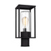 Visual Comfort Studio Canada - One Light Outdoor Post Lantern - Vado - Black- Union Lighting Luminaires Decor