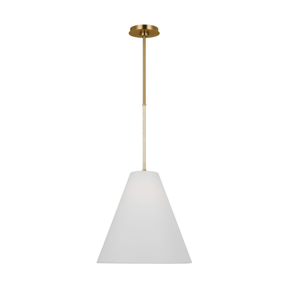 Visual Comfort Studio Canada - One Light Pendant - Remy - Burnished Brass- Union Lighting Luminaires Decor