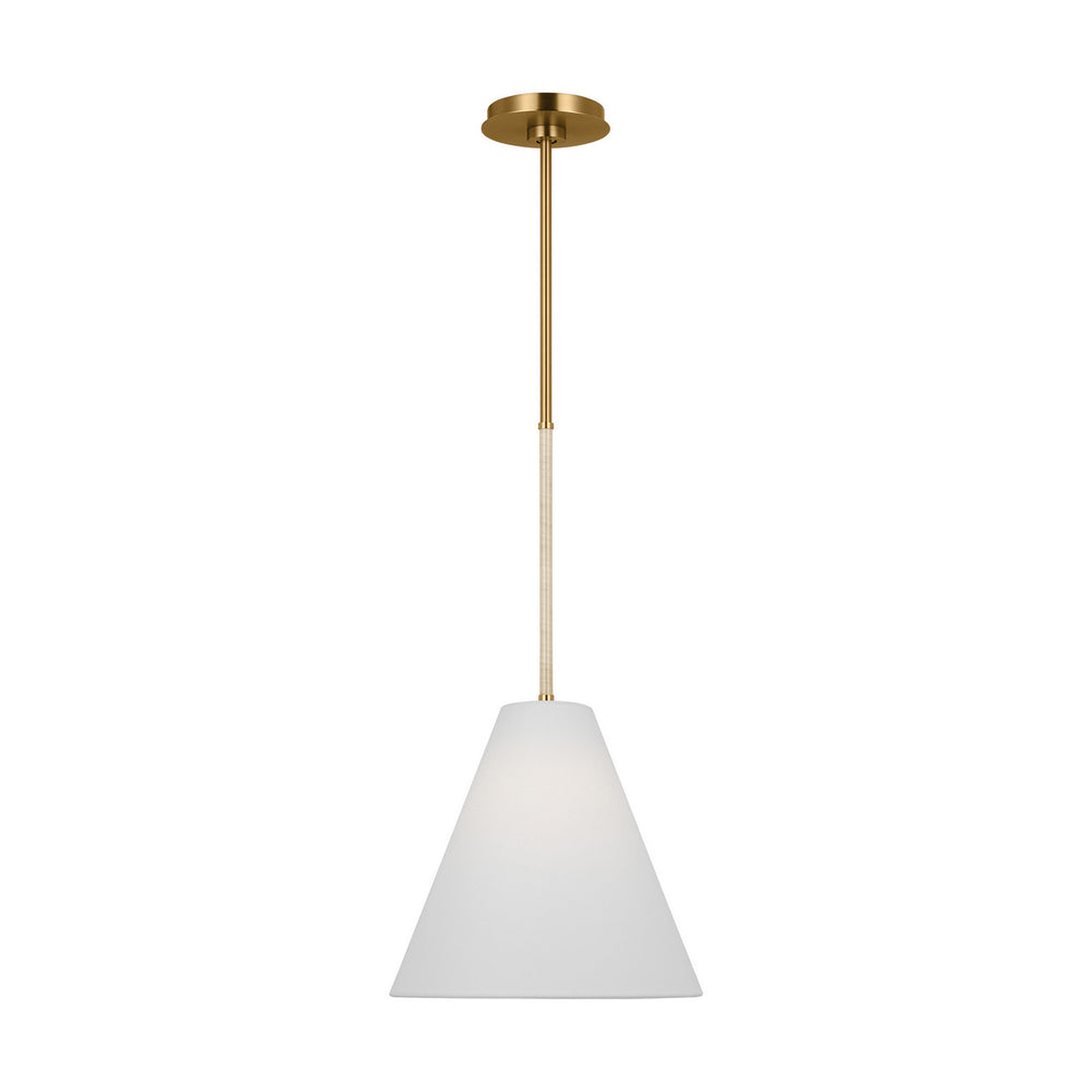 Visual Comfort Studio Canada - One Light Pendant - Remy - Burnished Brass- Union Lighting Luminaires Decor