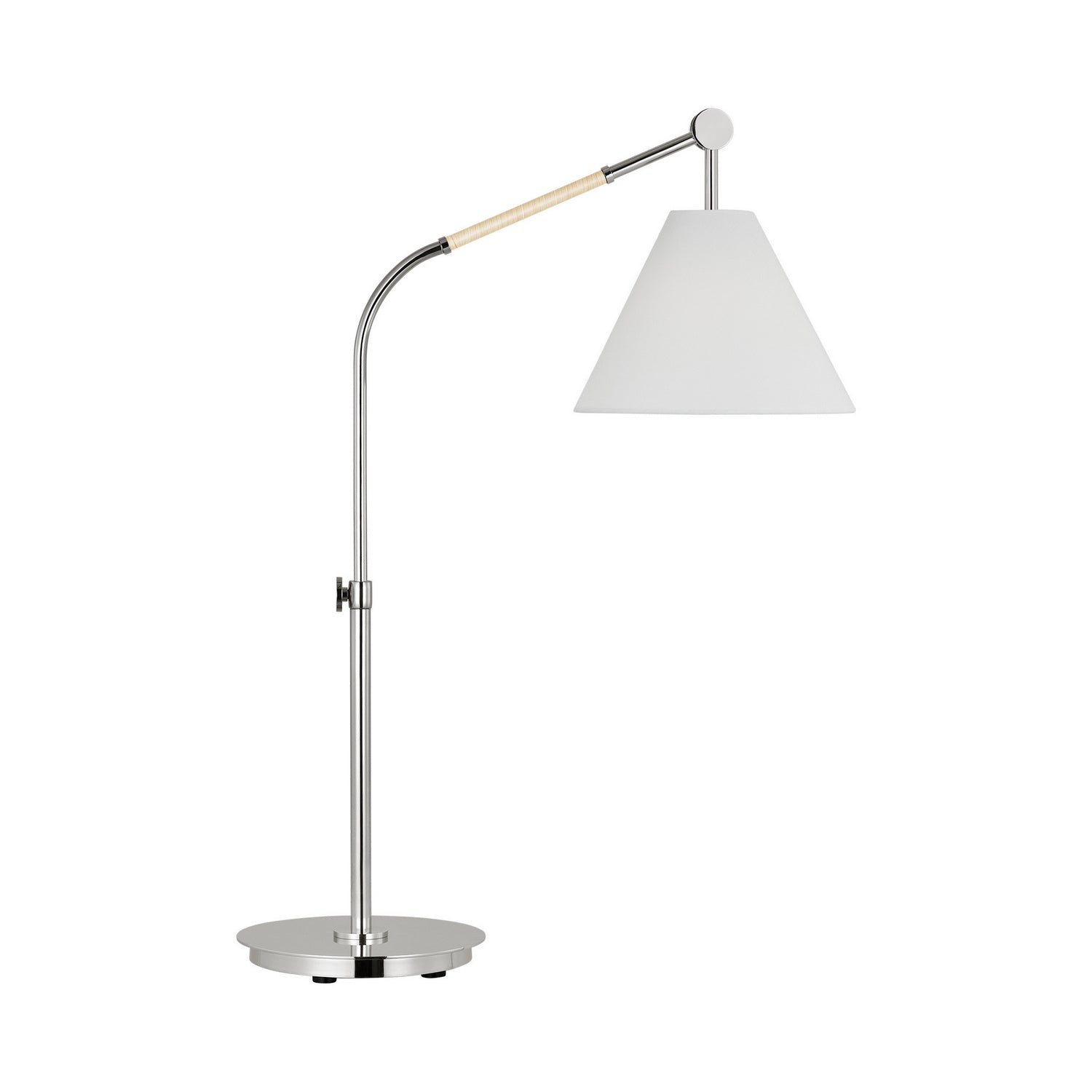 Visual Comfort Studio Canada - One Light Table Lamp - Remy - Polished Nickel- Union Lighting Luminaires Decor
