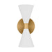 Visual Comfort Studio Canada - Two Light Bath Fixture - Albertine - Matte White- Union Lighting Luminaires Decor