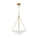 Visual Comfort Studio Canada - Three Light Pendant - Dosinia - Textured White- Union Lighting Luminaires Decor