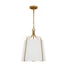 Visual Comfort Studio Canada - One Light Pendant - Leander - Antique Gild- Union Lighting Luminaires Decor