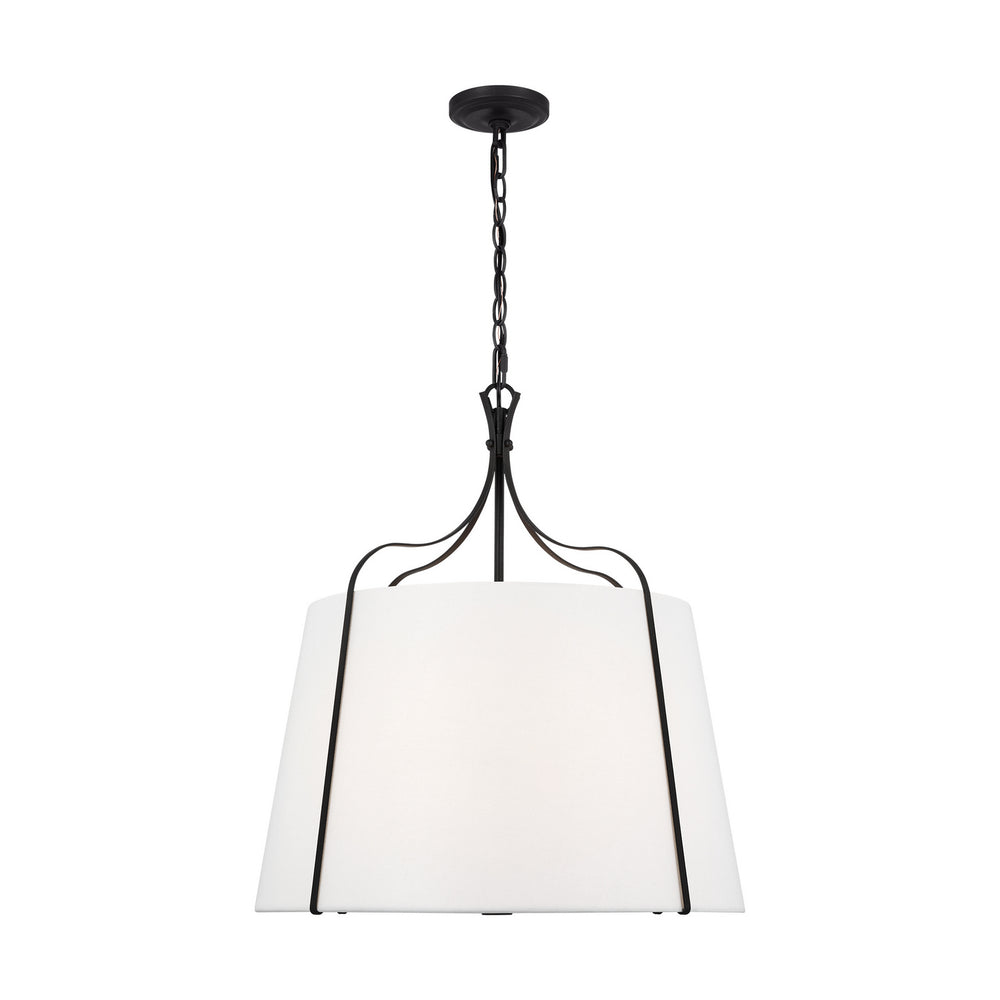 Visual Comfort Studio Canada - Four Light Pendant - Leander - Smith Steel- Union Lighting Luminaires Decor