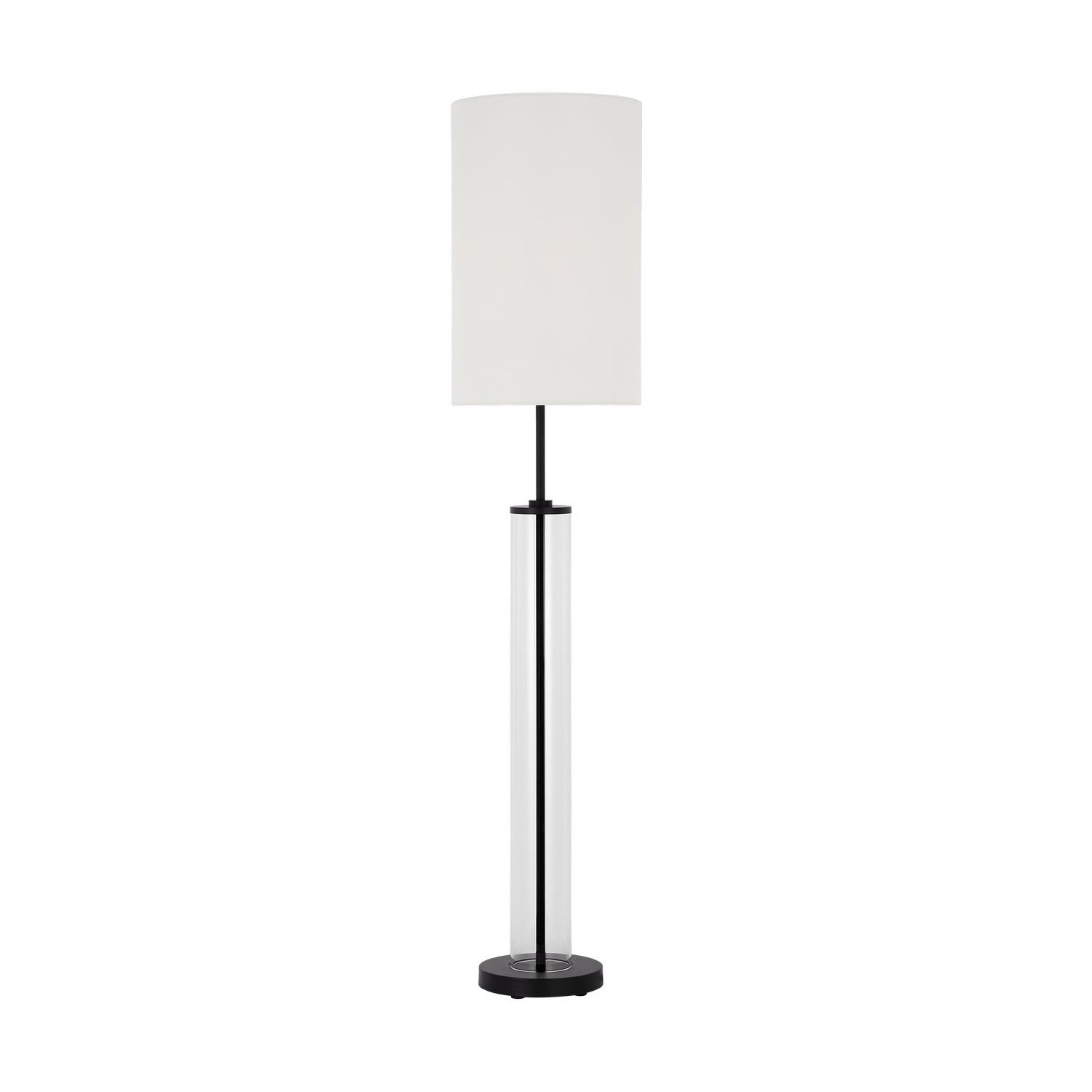 Visual Comfort Studio Canada - LED Floor Lamp - Leigh - Aged Iron- Union Lighting Luminaires Decor