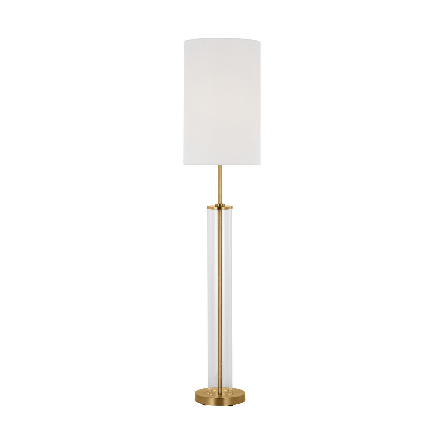 Visual Comfort Studio Canada - LED Floor Lamp - Leigh - Burnished Brass- Union Lighting Luminaires Decor