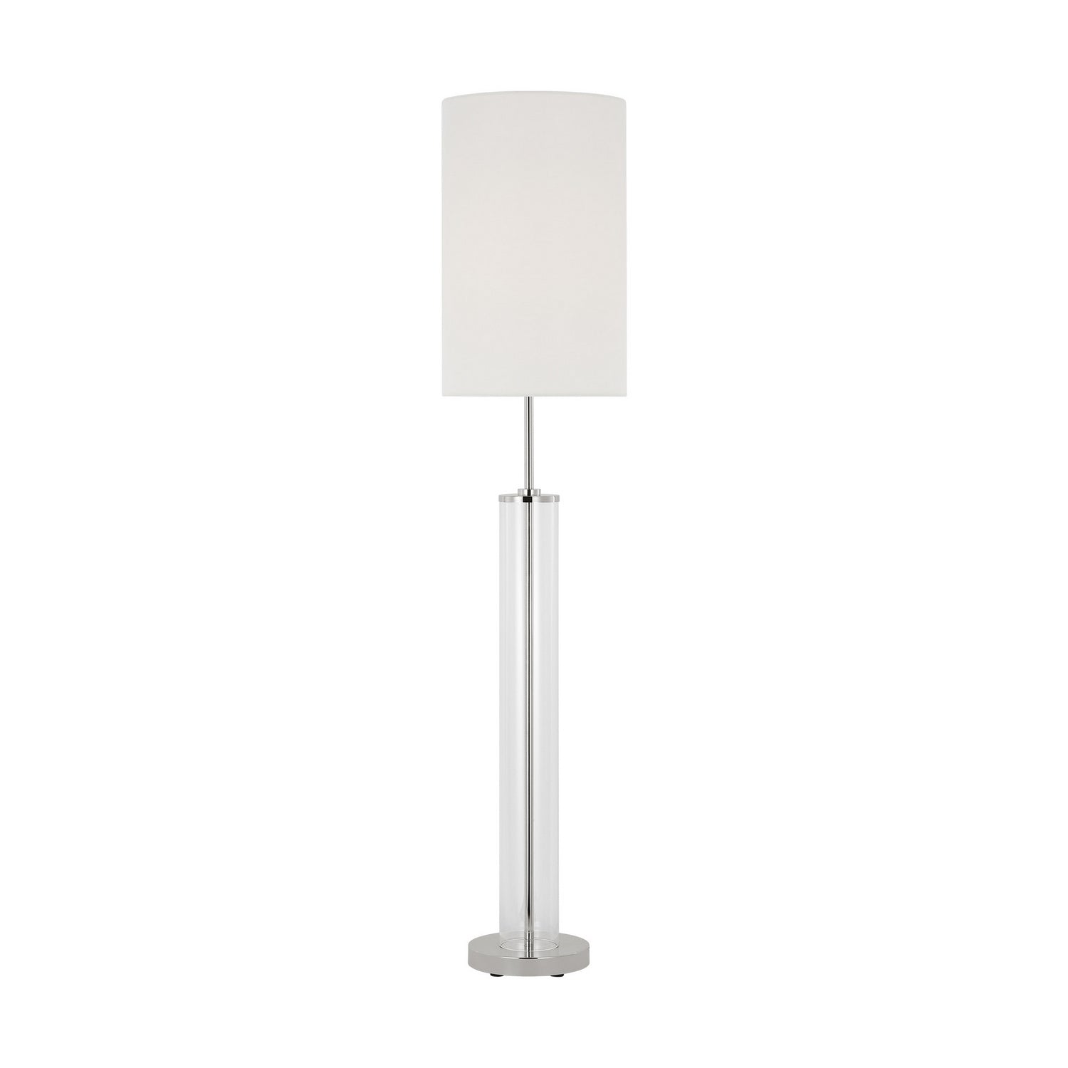 Visual Comfort Studio Canada - LED Floor Lamp - Leigh - Polished Nickel- Union Lighting Luminaires Decor