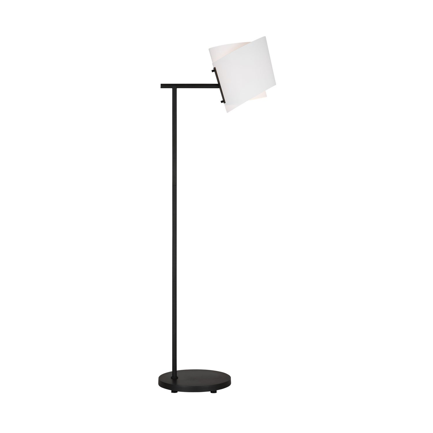 Visual Comfort Studio Canada - LED Floor Lamp - Paerero - Aged Iron- Union Lighting Luminaires Decor