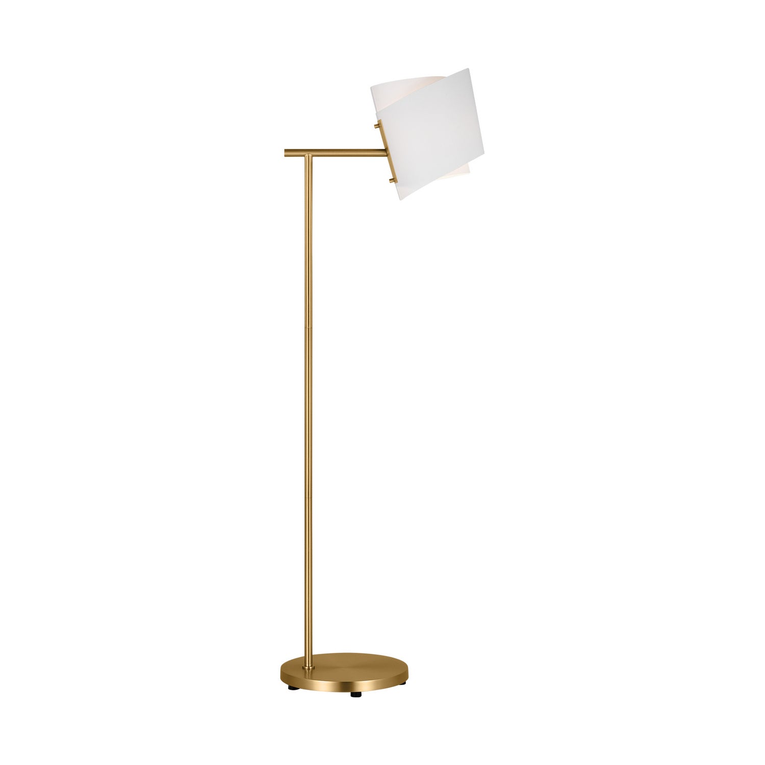 Visual Comfort Studio Canada - LED Floor Lamp - Paerero - Burnished Brass- Union Lighting Luminaires Decor