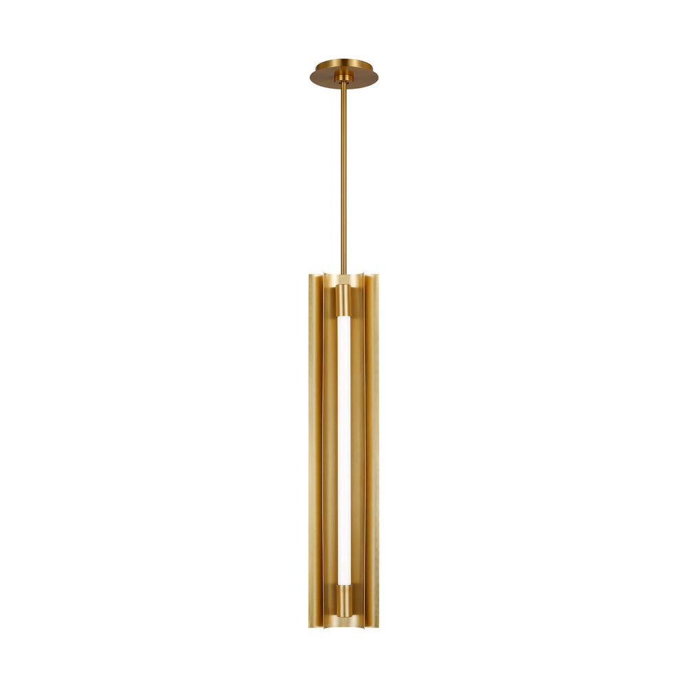Visual Comfort Studio Canada - LED Pendant - Carson - Burnished Brass- Union Lighting Luminaires Decor