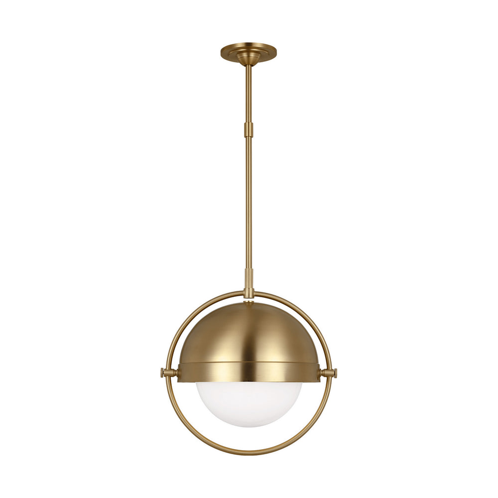 Visual Comfort Studio Canada - One Light Pendant - Bacall - Burnished Brass- Union Lighting Luminaires Decor