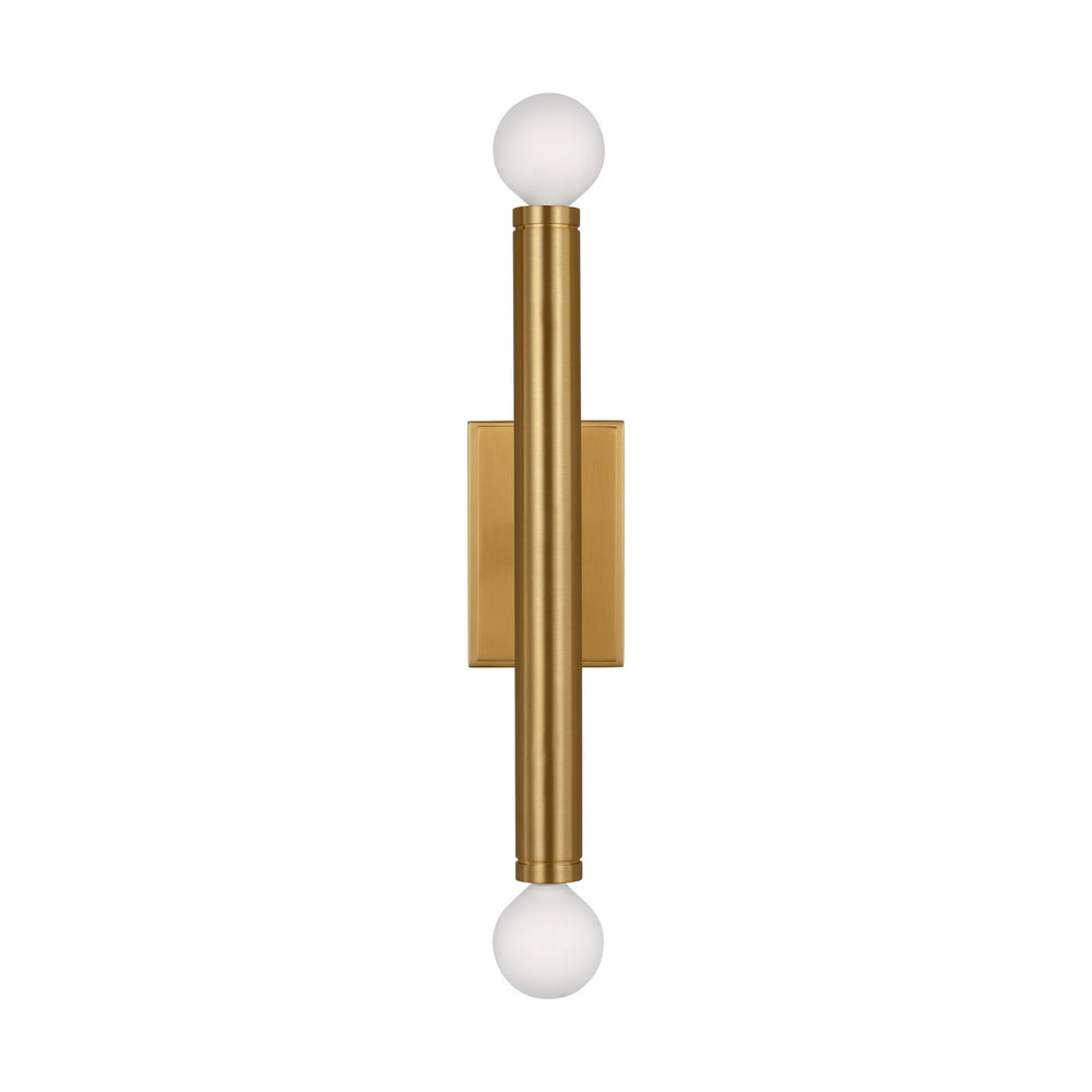 Visual Comfort Studio Canada - Two Light Wall Sconce - Beckham Modern - Burnished Brass- Union Lighting Luminaires Decor
