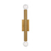 Visual Comfort Studio Canada - Two Light Wall Sconce - Beckham Modern - Burnished Brass- Union Lighting Luminaires Decor