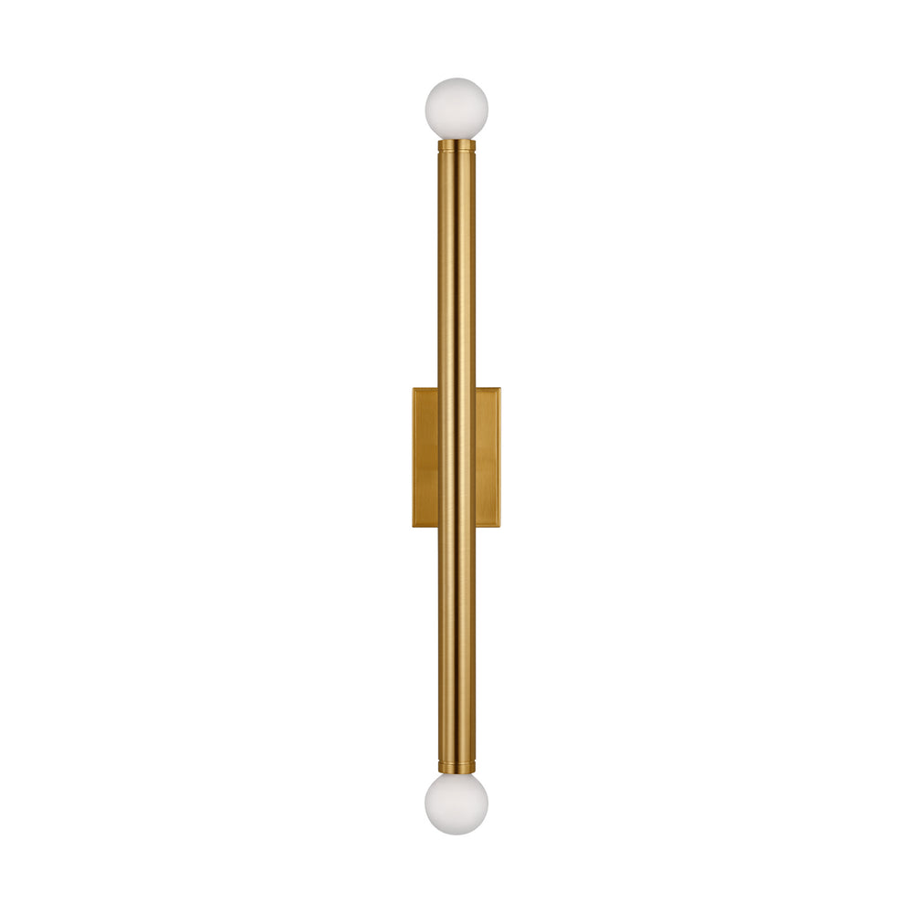 Visual Comfort Studio Canada - Two Light Wall Sconce - Beckham Modern - Burnished Brass- Union Lighting Luminaires Decor