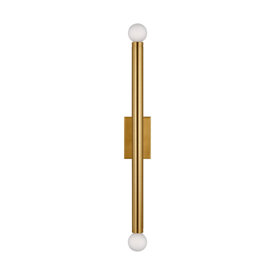 Visual Comfort Studio Canada - Two Light Wall Sconce - Beckham Modern - Burnished Brass- Union Lighting Luminaires Decor
