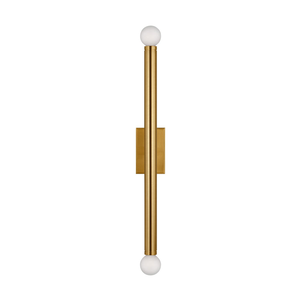 Visual Comfort Studio Canada - Two Light Wall Sconce - Beckham Modern - Burnished Brass- Union Lighting Luminaires Decor