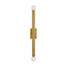 Visual Comfort Studio Canada - Two Light Wall Sconce - Beckham Modern - Burnished Brass- Union Lighting Luminaires Decor