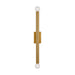 Visual Comfort Studio Canada - Two Light Wall Sconce - Beckham Modern - Burnished Brass- Union Lighting Luminaires Decor