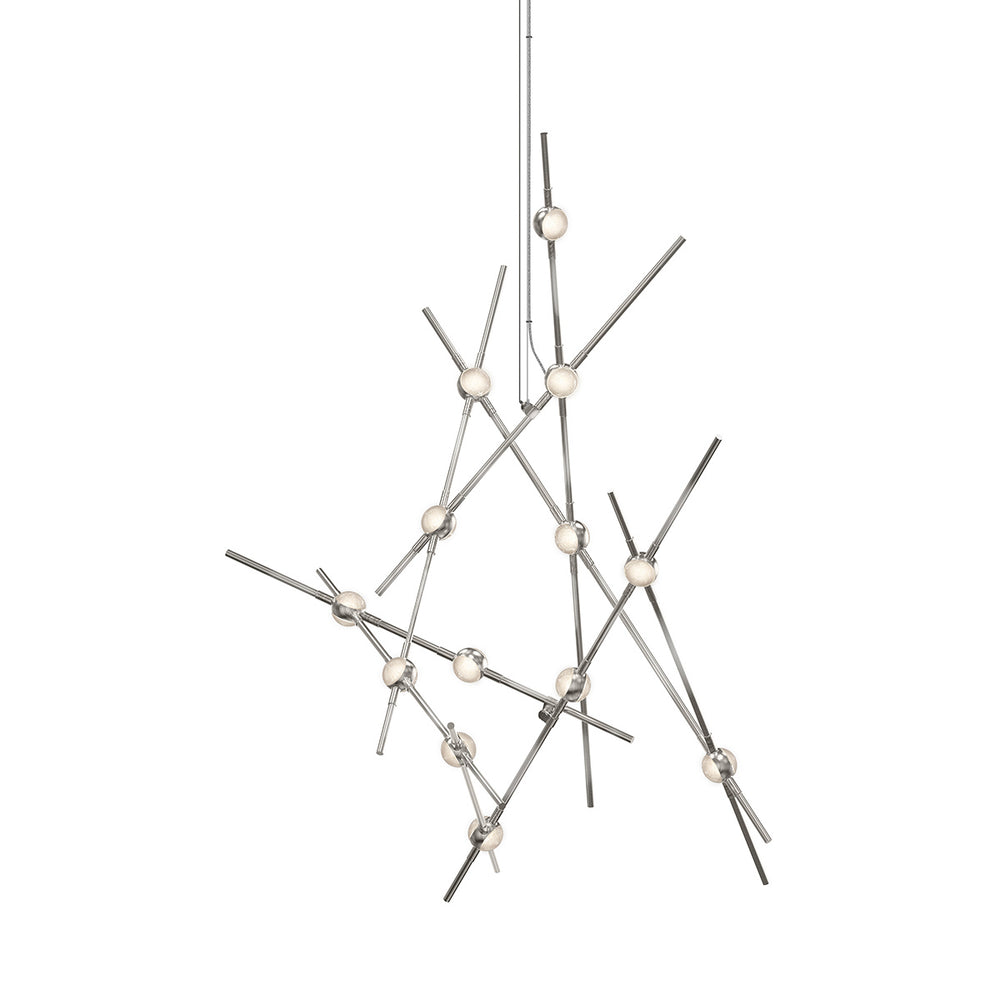 Sonneman Canada - LED Lantern - Constellation - Satin Nickel- Union Lighting Luminaires Decor