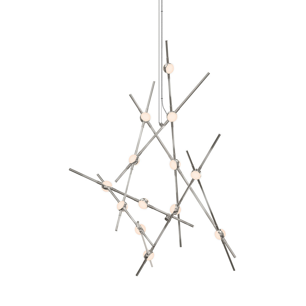 Sonneman Canada - LED Lantern - Constellation - Satin Nickel- Union Lighting Luminaires Decor