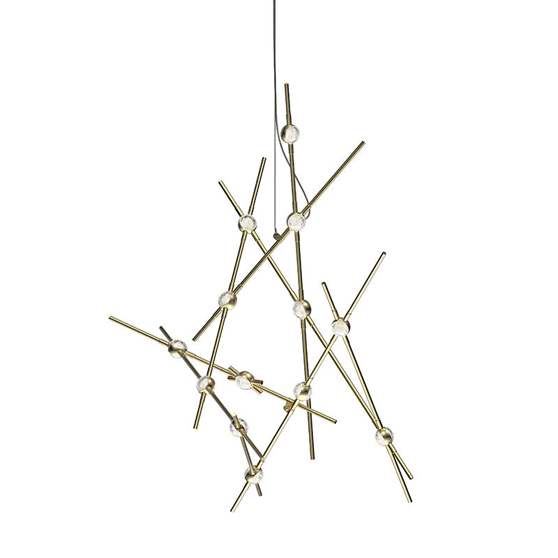 Sonneman Canada - LED Lantern - Constellation - Satin Brass- Union Lighting Luminaires Decor