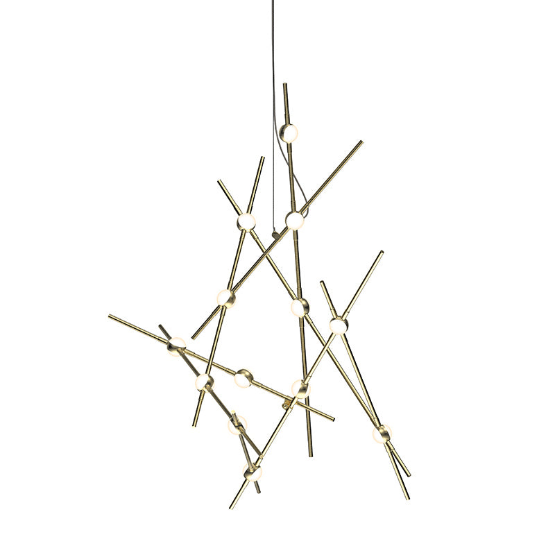 Sonneman Canada - LED Lantern - Constellation - Satin Brass- Union Lighting Luminaires Decor