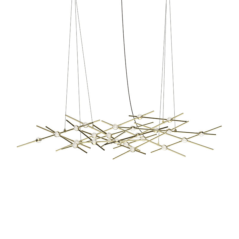 Sonneman Canada - LED Lantern - Constellation - Satin Brass- Union Lighting Luminaires Decor