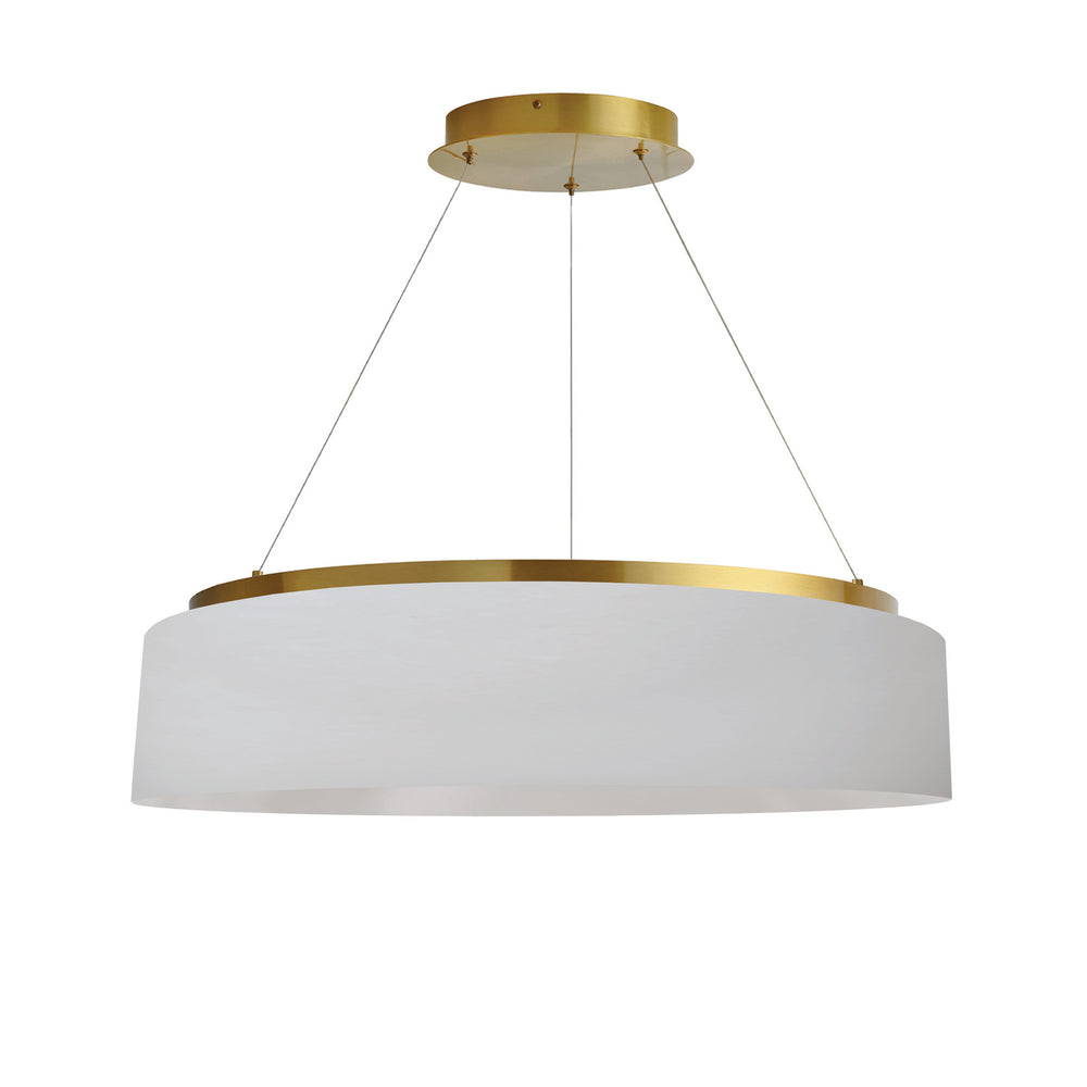 Dainolite Canada - LED Chandelier - Circulo - White- Union Lighting Luminaires Decor