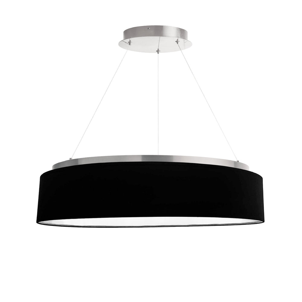 Dainolite Canada - LED Chandelier - Circulo - Black- Union Lighting Luminaires Decor