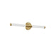 Dainolite Canada - LED Wall Sconce - Corvette - Aged Brass- Union Lighting Luminaires Decor