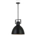 Dainolite Canada - One Light Pendant - Liberty - Matte Black- Union Lighting Luminaires Decor