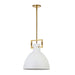 Dainolite Canada - One Light Pendant - Liberty - Matte White- Union Lighting Luminaires Decor