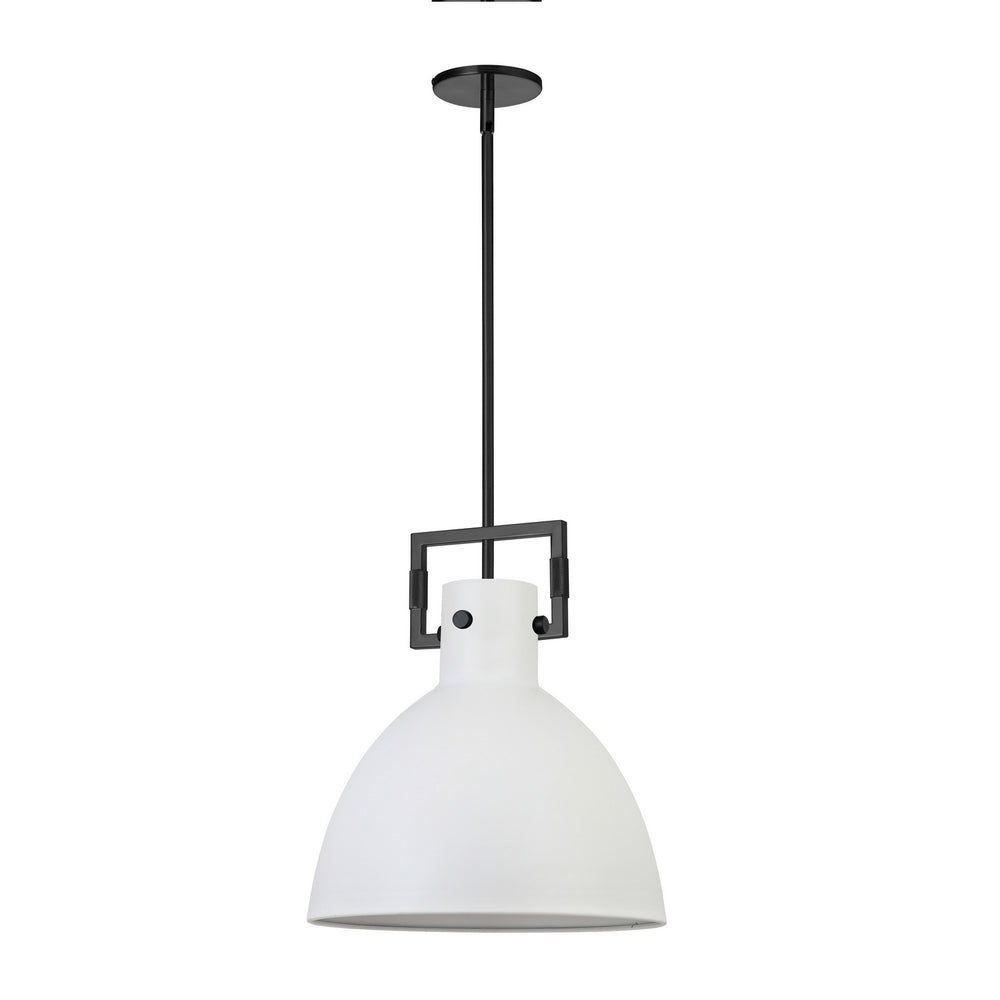 Dainolite Canada - One Light Pendant - Liberty - Matte White- Union Lighting Luminaires Decor