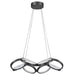 Dainolite Canada - LED Chandelier - Philo - Matte Black- Union Lighting Luminaires Decor