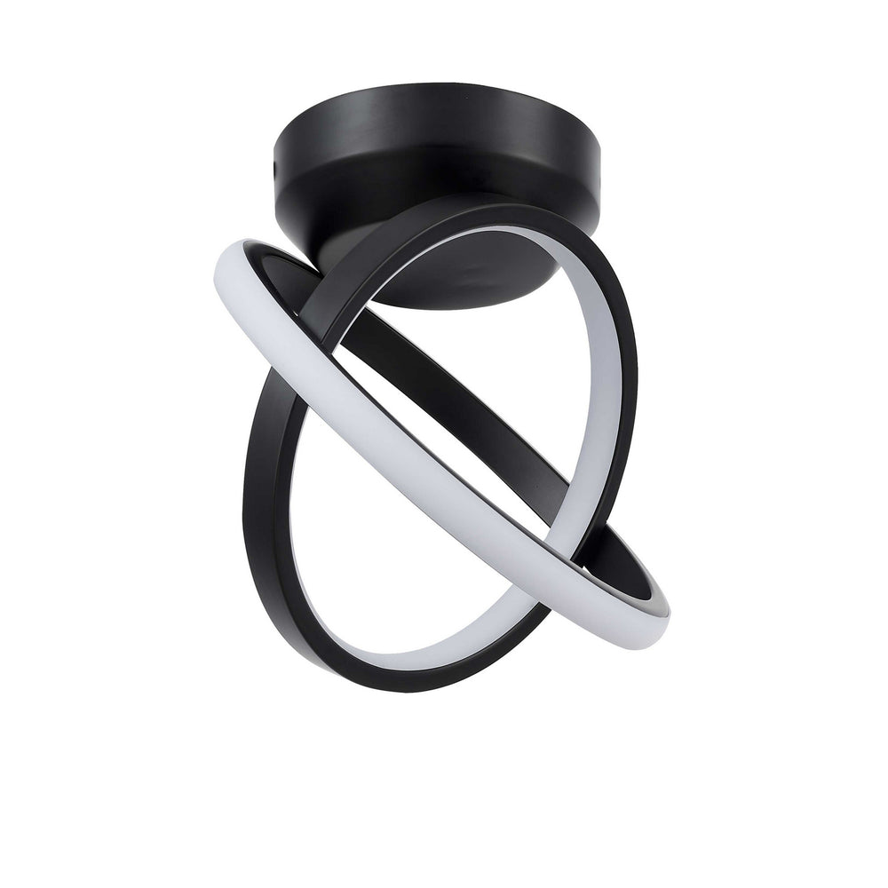 Dainolite Canada - LED Semi-Flush Mount - Philo - Matte Black- Union Lighting Luminaires Decor
