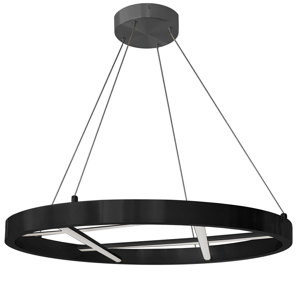 Dainolite Canada - LED Pendant - Dante - matte Black- Union Lighting Luminaires Decor