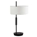 Dainolite Canada - One Light Table Lamp - Fitzgerald - Matte Black- Union Lighting Luminaires Decor