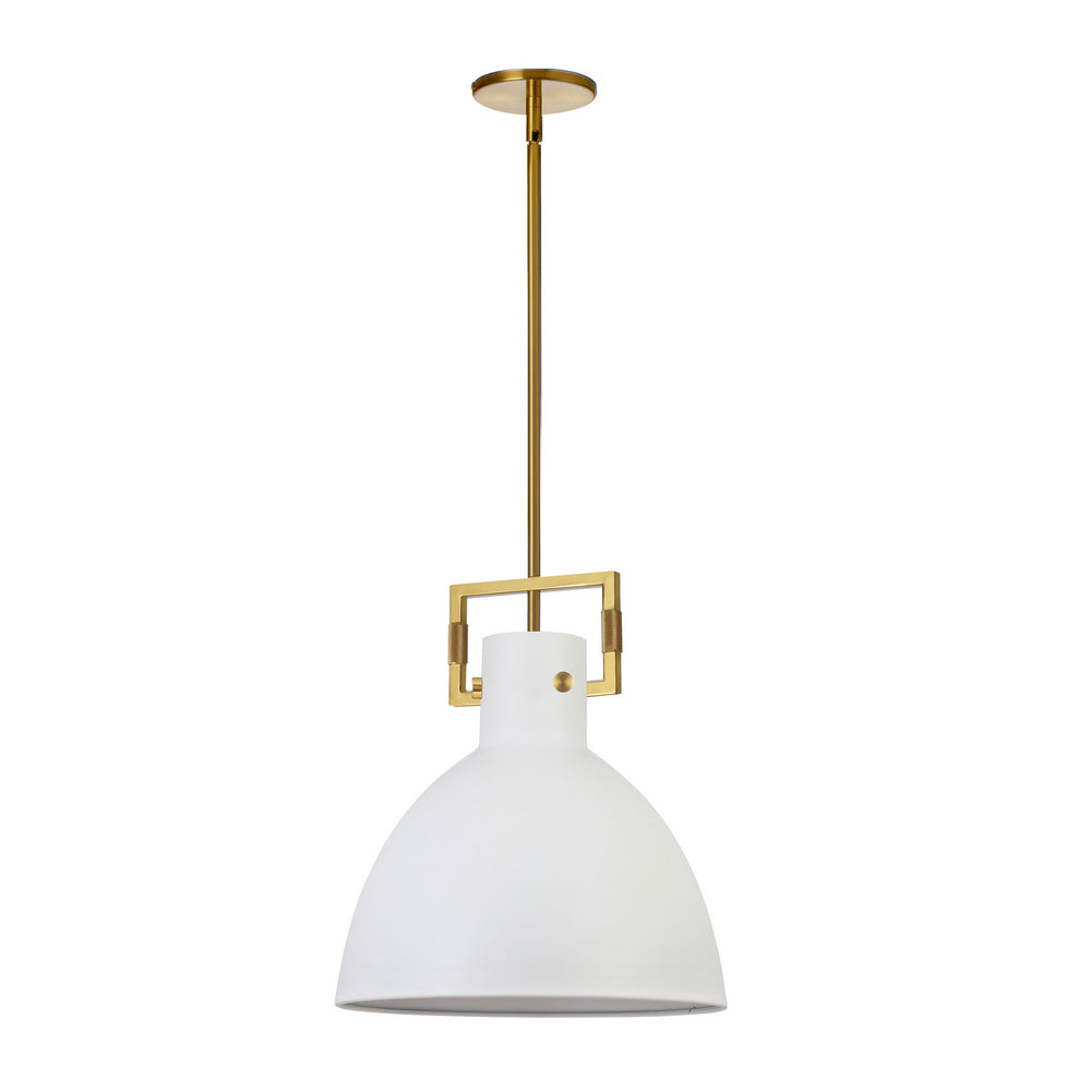 Dainolite Canada - One Light Pendant - Liberty - Matte White- Union Lighting Luminaires Decor