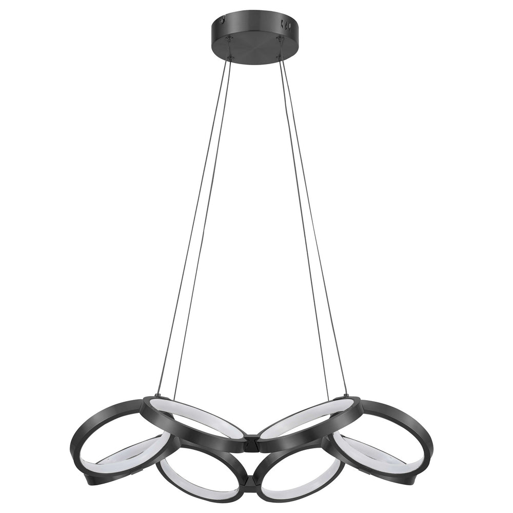 Dainolite Canada - LED Chandelier - Philo - Matte Black- Union Lighting Luminaires Decor