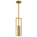 Dainolite Canada - One Light Pendant - Pauline - Aged Brass- Union Lighting Luminaires Decor