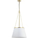 Dainolite Canada - One Light Pendant - Plymouth - White- Union Lighting Luminaires Decor