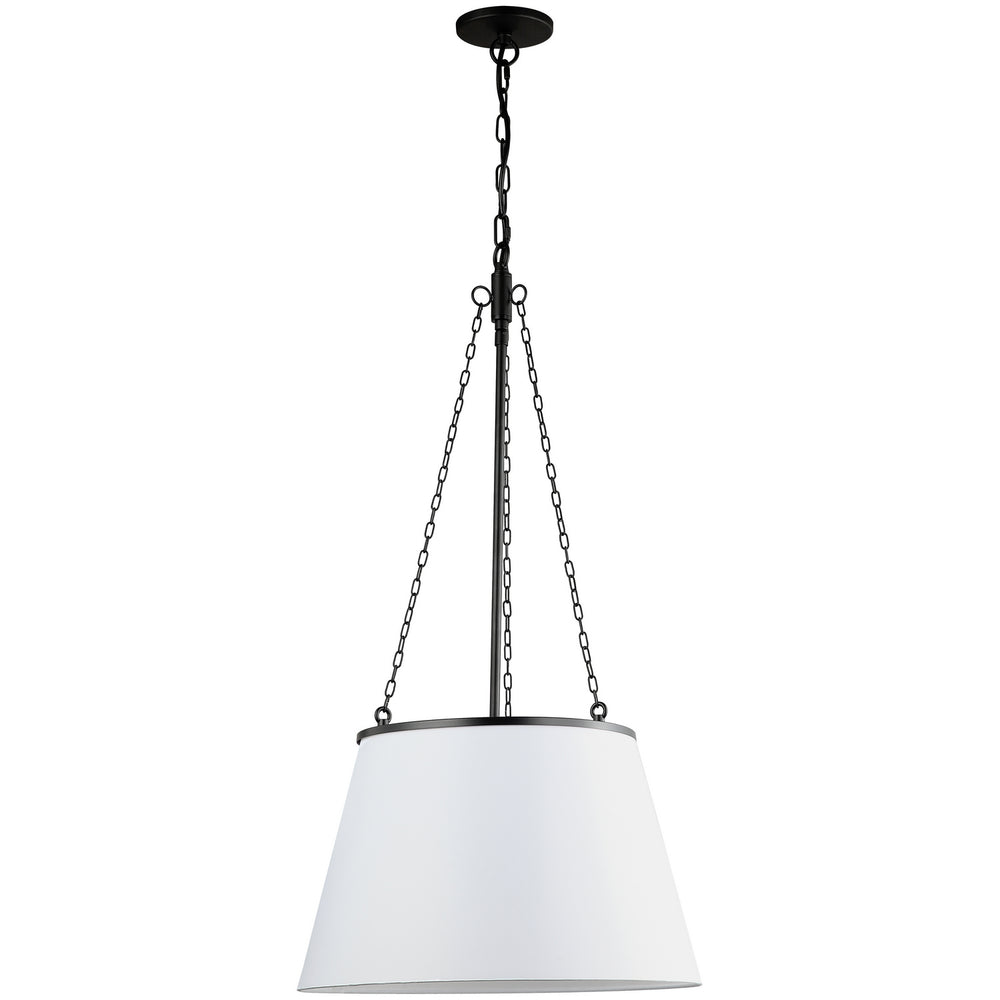 Dainolite Canada - One Light Pendant - Plymouth - White- Union Lighting Luminaires Decor