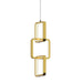 Dainolite Canada - LED Pendant - Patsy - Aged Brass- Union Lighting Luminaires Decor