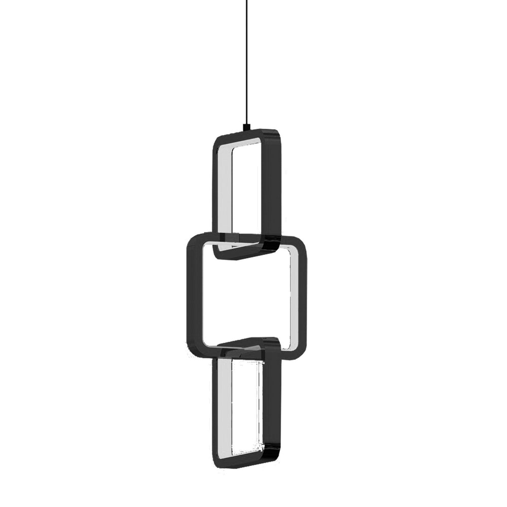 Dainolite Canada - LED Pendant - Patsy - Matte Black- Union Lighting Luminaires Decor