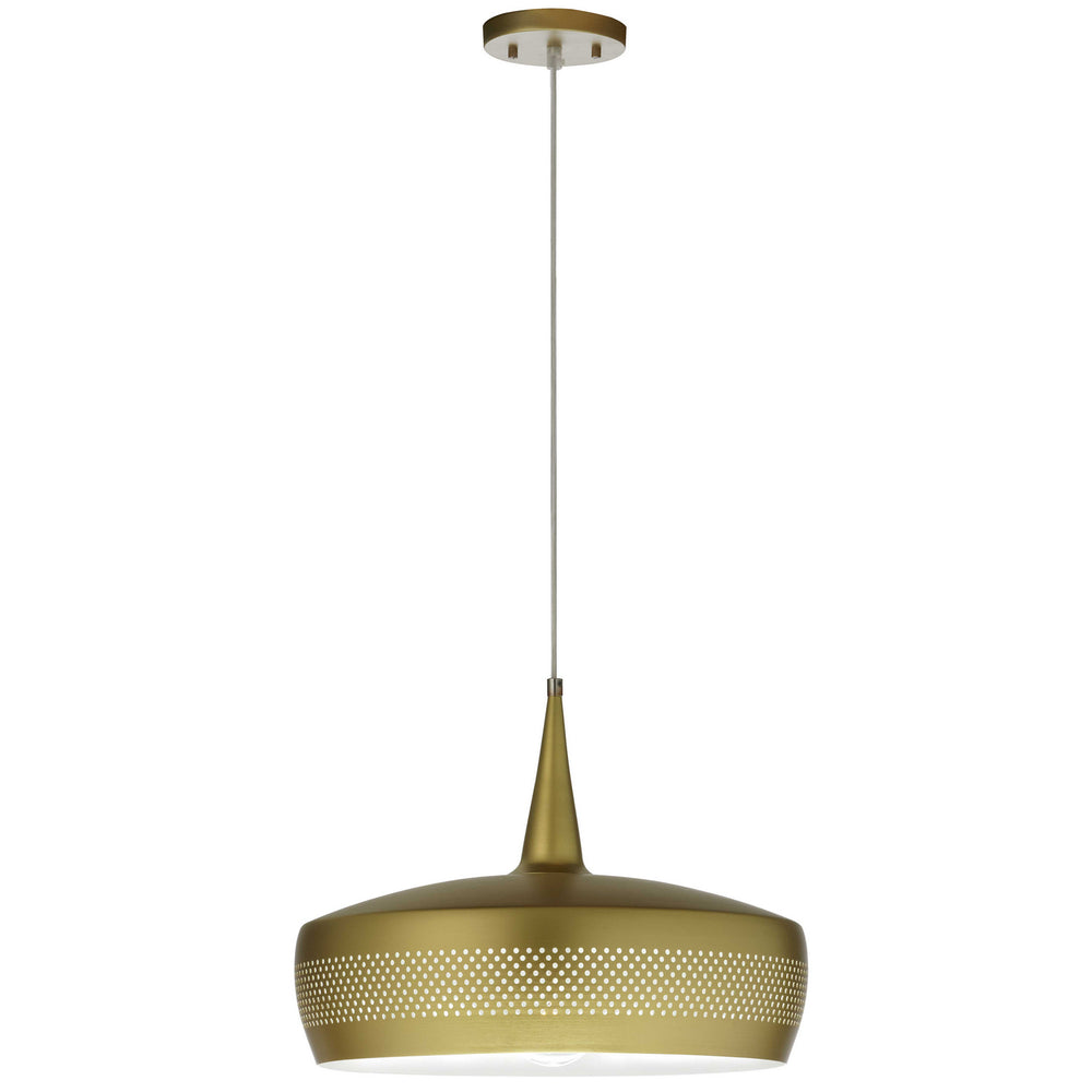 Dainolite Canada - One Light Pendant - Pixie - Aged Brass- Union Lighting Luminaires Decor